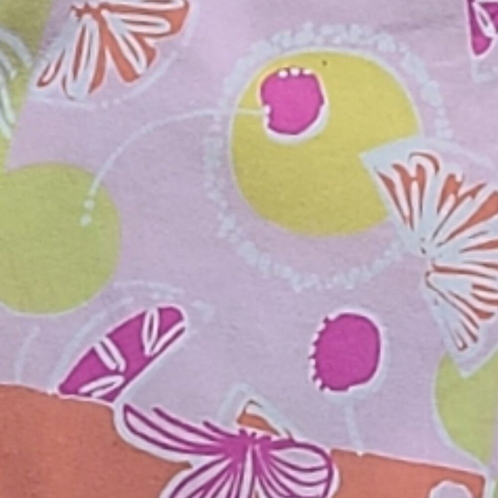 Lilly Pulitzer Multi Color Patchwork Pants Size 8-Vintage - Picture 14 of 16